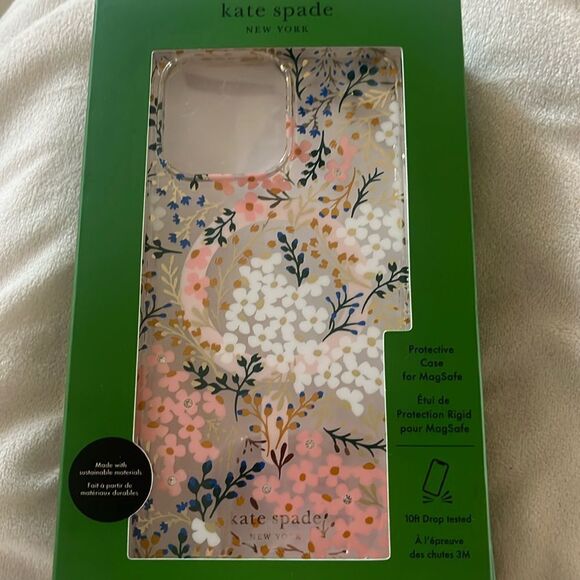 Kate Spade ♠️ New York Apple iPhone 14 Pro Max Protective Hardshell Case NWT - Picture 6 of 10